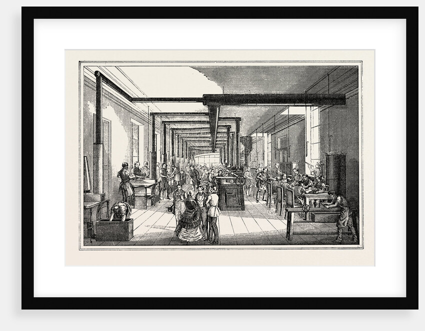Universal Exposition: Printing House of the State in Vienna. Foundry and Stereotypy by Anonymous