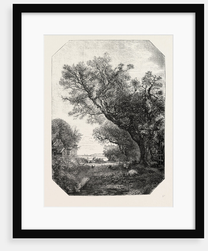Normandy, Engraving 1855 by Anonymous