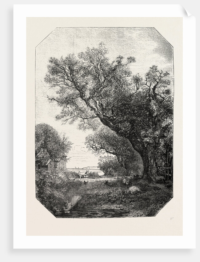 Normandy, Engraving 1855 by Anonymous