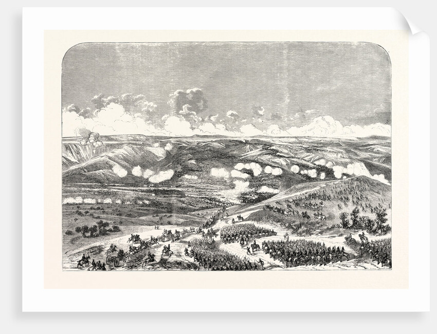 Battle of the Bridge of Traktir on the Tchernaya. According to Official Documents. 1855 by Anonymous