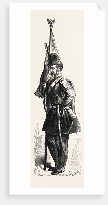 Uniform of the Polish Cavalry in the Service of the Sultan by Anonymous