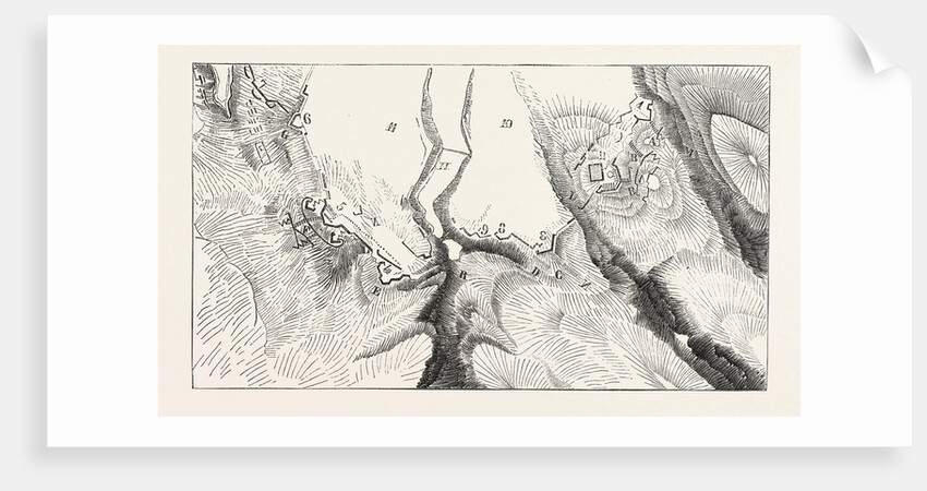The Crimean War, 1855: Plan of the Attack of Malakoff by Anonymous
