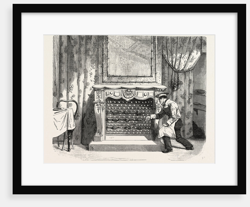 Universal Exposition: Gas Roaster. Paris, France, Exposition Universelle by Anonymous
