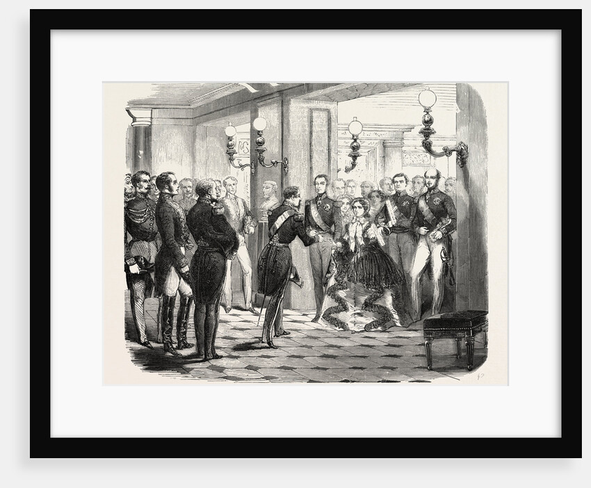 Reception of the Duke and Duchess of Brabant in the Castle of Saint Cloud, October 12, 1855, France by Anonymous