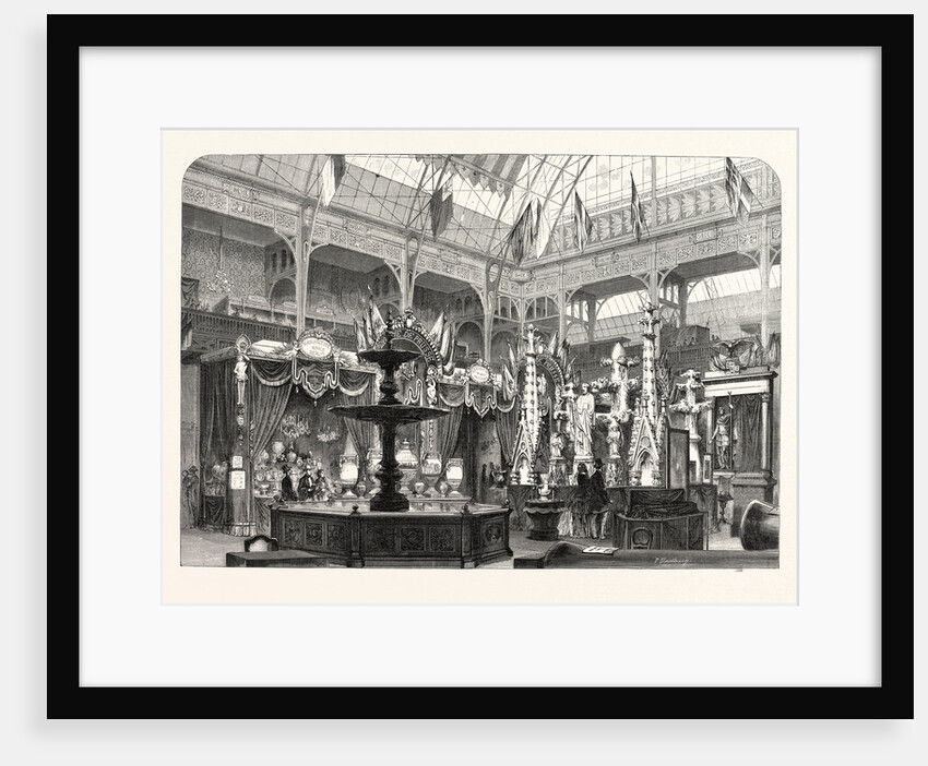 Prussian Exhibition at the Palace of Industry. Expo 1855. Paris, France, Exposition Universelle by Anonymous