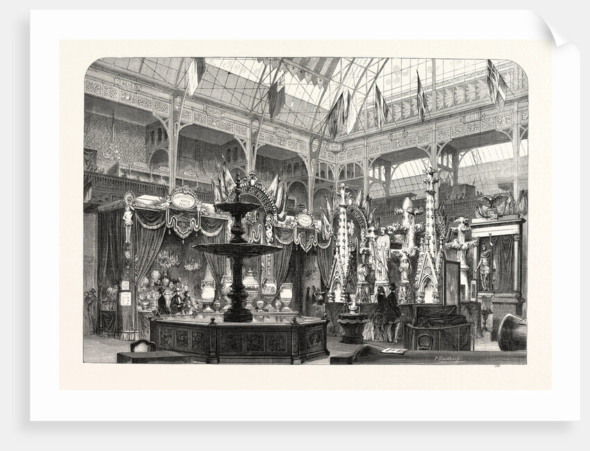 Prussian Exhibition at the Palace of Industry. Expo 1855. Paris, France, Exposition Universelle by Anonymous