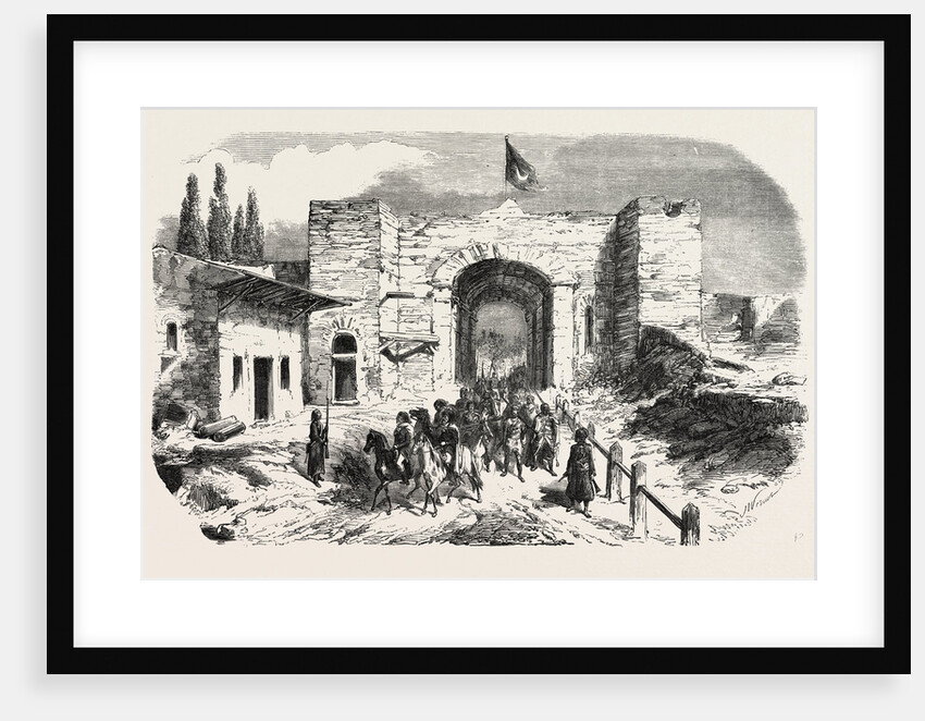 Headquarters of Omer Pasha-Soukoum Kale. 1855 by Anonymous