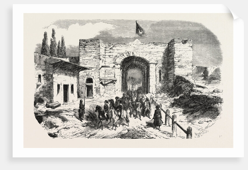 Headquarters of Omer Pasha-Soukoum Kale. 1855 by Anonymous