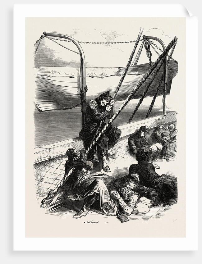 Army of the East: The Siesta, 1855 by Anonymous