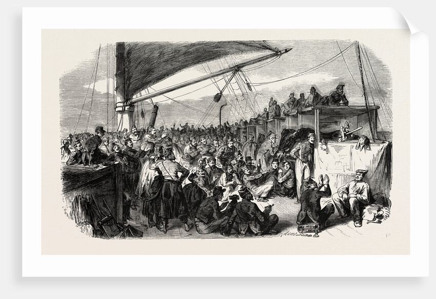 The Army of the Orient: Comedy, 1855 by Anonymous