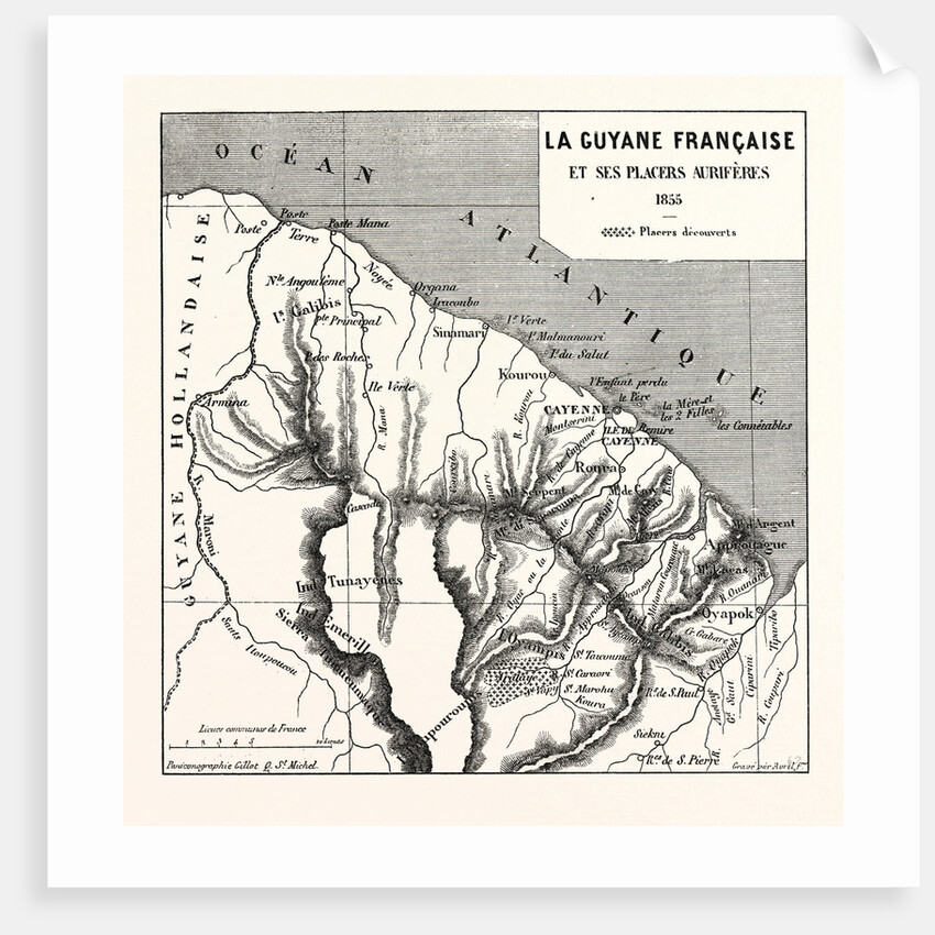 French Guiana, 1855 by Anonymous