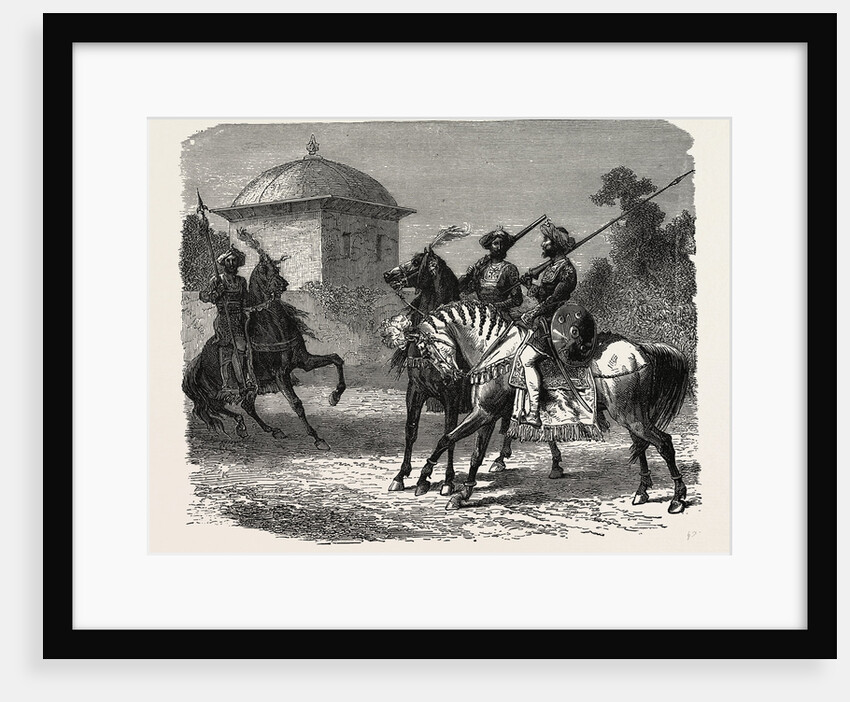 Horsemen of the Bodyguard of the Gaikwar of Baroda by Anonymous