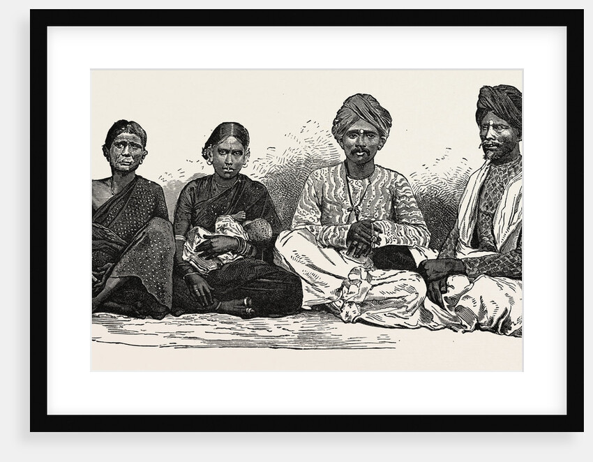 Natives of the Deccan, a Large Plateau in India, Making Up Most of the Southern Part of the Country by Anonymous