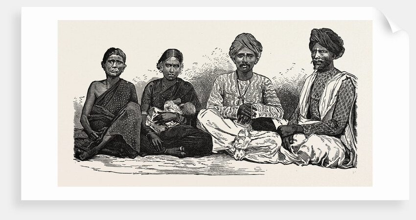 Natives of the Deccan, a Large Plateau in India, Making Up Most of the Southern Part of the Country by Anonymous
