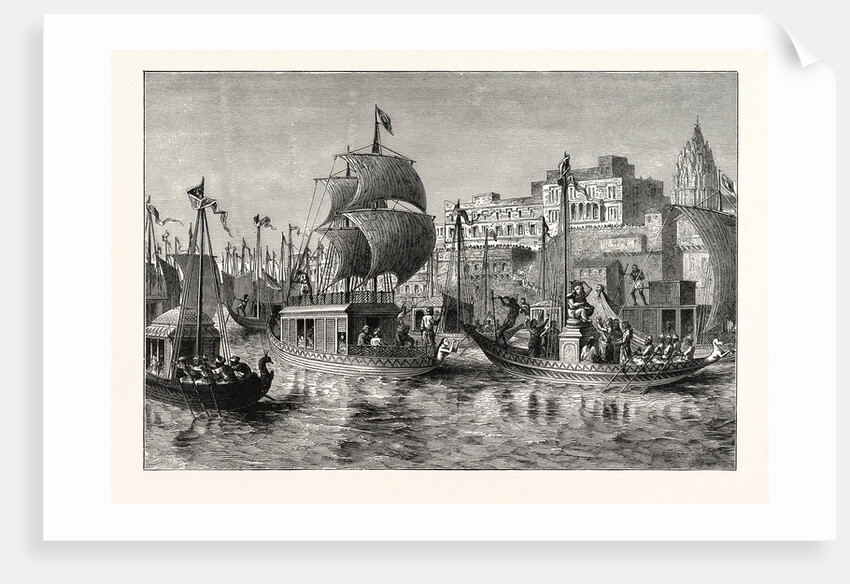 Religious Festival at Benares by Anonymous