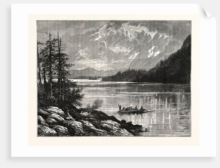 View of Sooke Lake, Vancouver Island by Anonymous