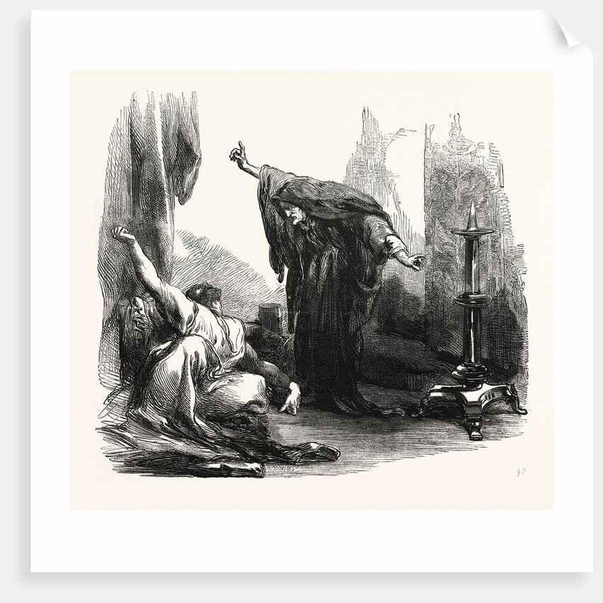 The Death of Front-De-Boeuf by Anonymous