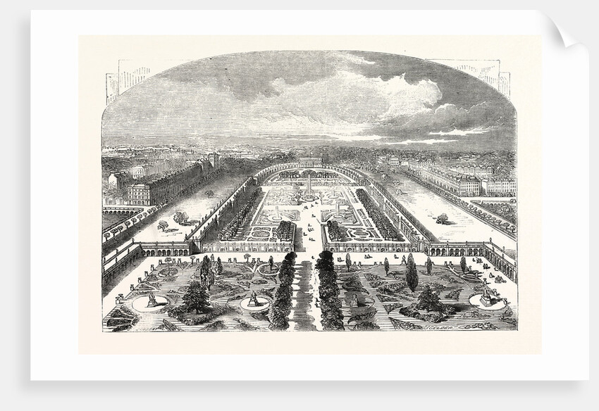 The Gardens of the Horticultural Society at Kensington Gore by Anonymous