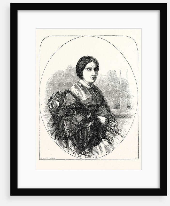 Madame Miolan-Carvalho, of the Royal Italian Opera, Covent Garden, London by Anonymous