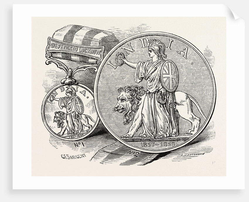 Given by Her Majesty, Queen Victoria, for Services in India by Anonymous