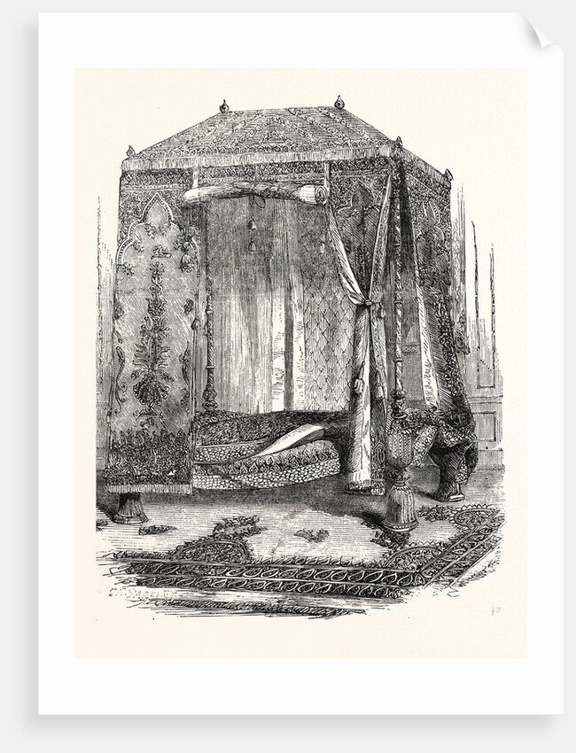 Gold Bedstead Presented to Her Majesty Queen Victoria by Anonymous