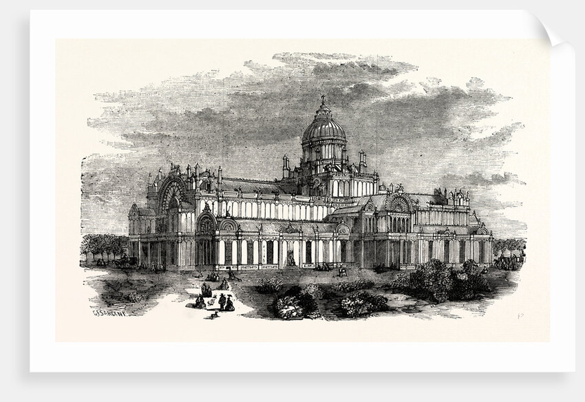 The Amsterdam Crystal Palace by Anonymous