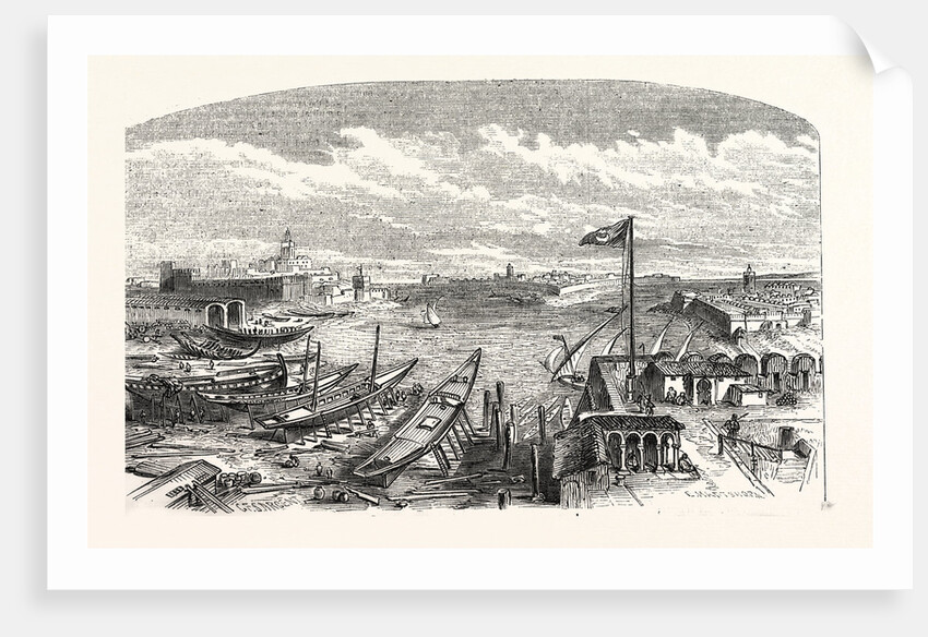 Sallee and Rabat, on the Morocco Coast by Anonymous