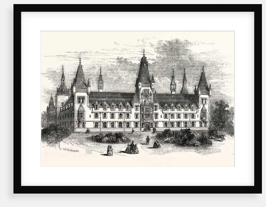 The Royal Victoria Patriotic Asylum, Wandsworth Common, London by Anonymous