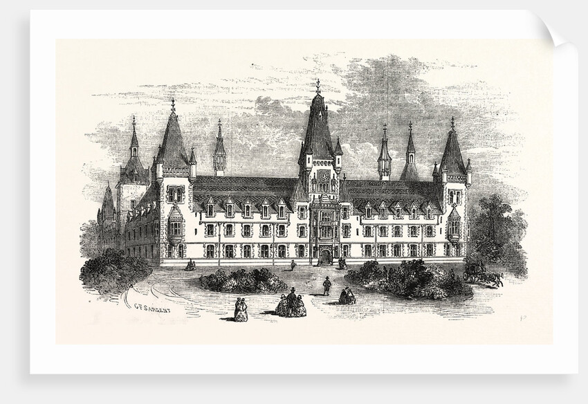 The Royal Victoria Patriotic Asylum, Wandsworth Common, London by Anonymous
