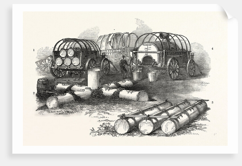 Perambulating Kitchen for the Army in the Field by Anonymous