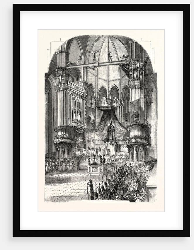 Chanting in the Cathedral of Milan Italy by Anonymous