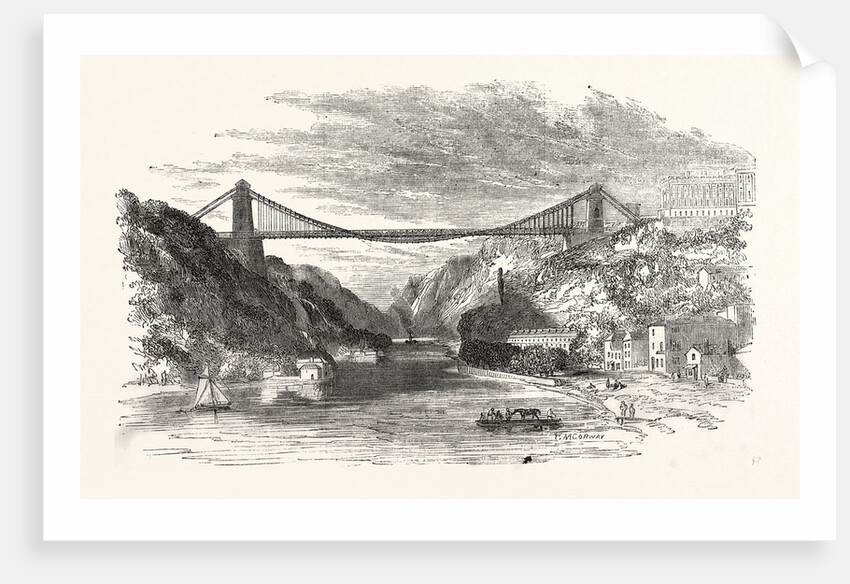 The Suspension Bridge at Clifton by Anonymous
