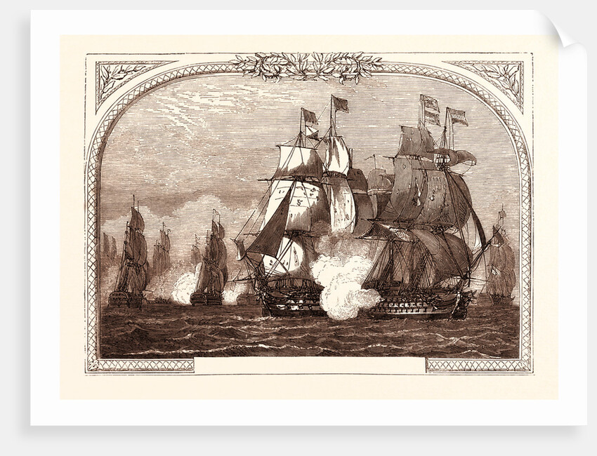 Sir John Jervis' Action Off Cape St. Vincent, February 14th, 1797 by Anonymous