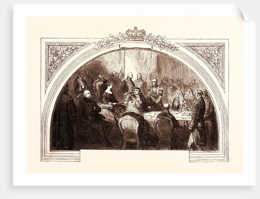 First Council of Queen Victoria, at Kensington Palace, June 20, 1837 by Anonymous