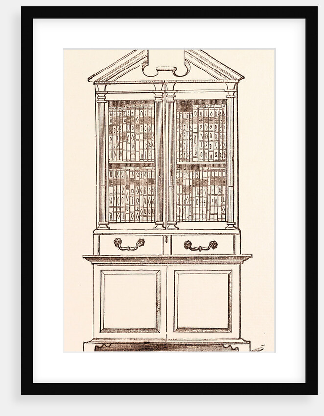 Bookcase G.F. Handel by Anonymous