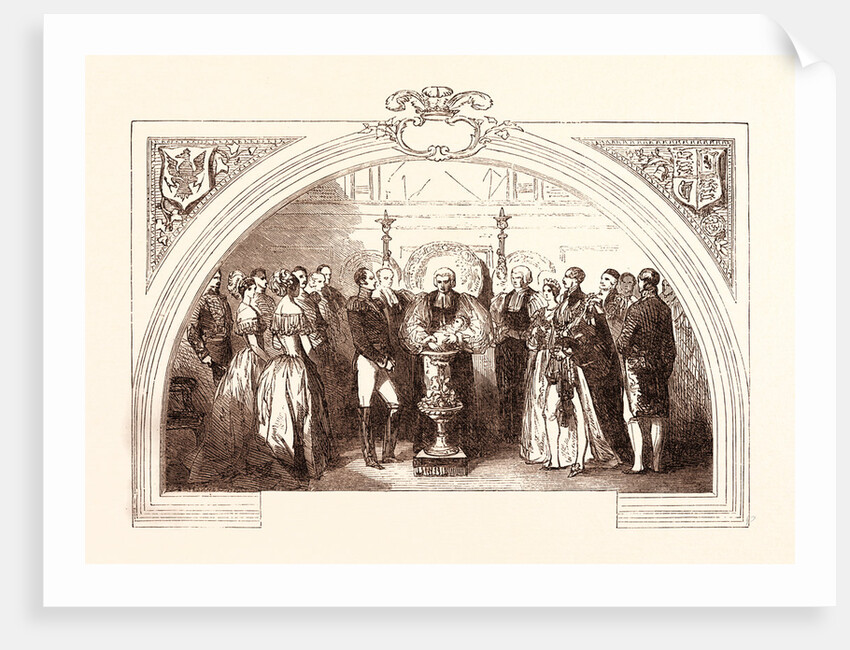 Christening of the Prince of Wales at St. George's Chapel, Windsor, January 25, 1842 by Anonymous