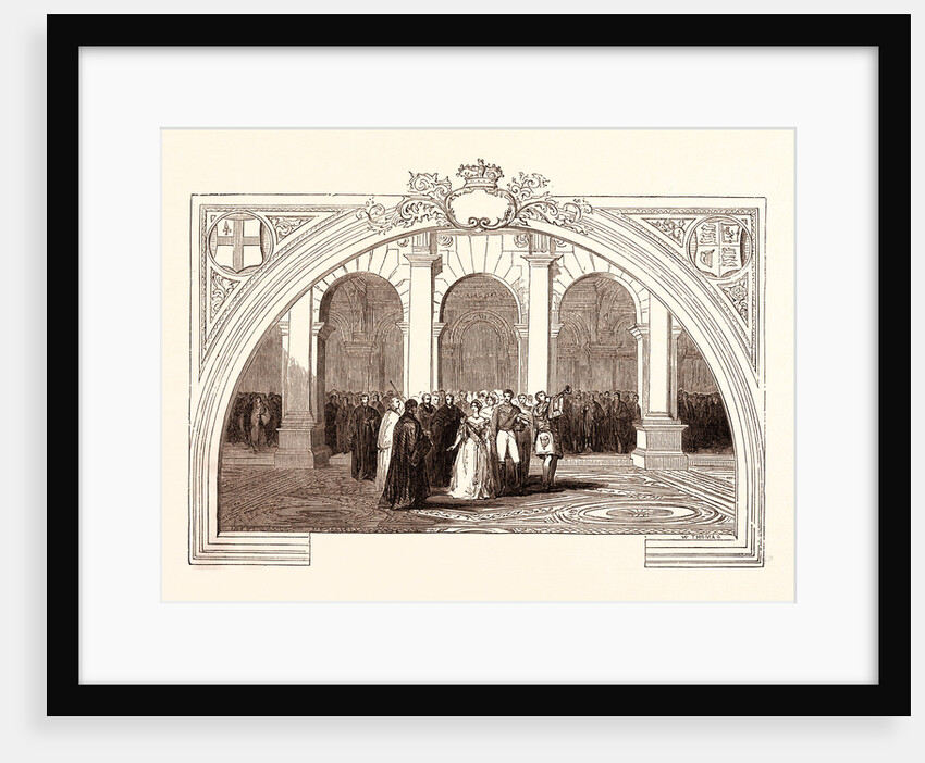 Opening of the Royal Exchange, October 28, 1844 by Anonymous