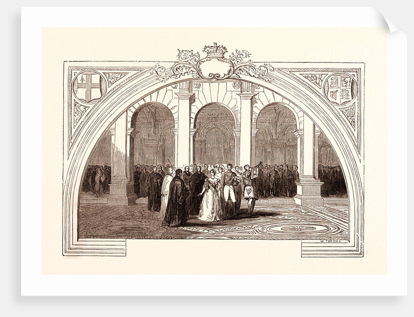 Opening of the Royal Exchange, October 28, 1844 by Anonymous
