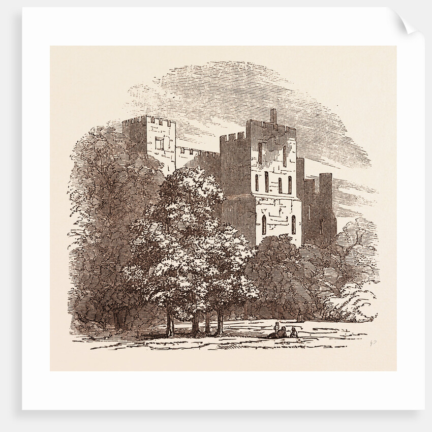 Ludlow Castle by Anonymous