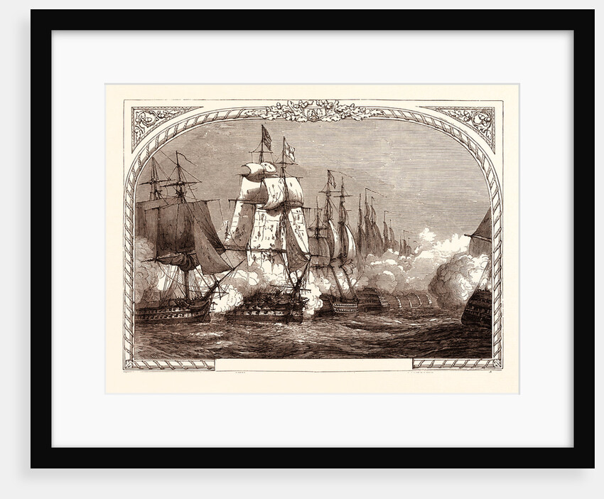 Battle of Trafalgar, (Nelson), October 21st, 1805, Cape Trafalgar in South West Spain by Anonymous