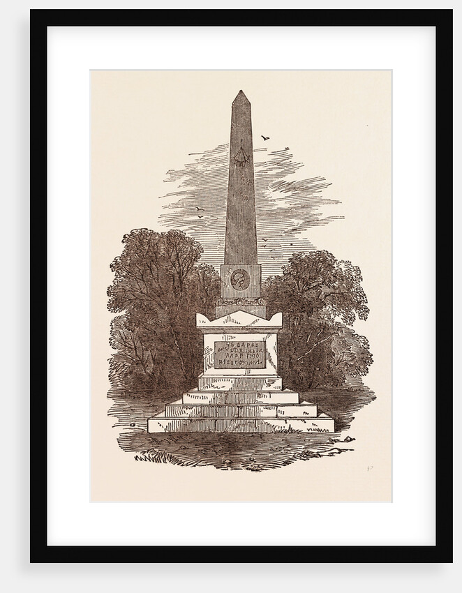 Monument to John Howard, the Philanthropist, at Kherson; Died January 20, 1790 by Anonymous