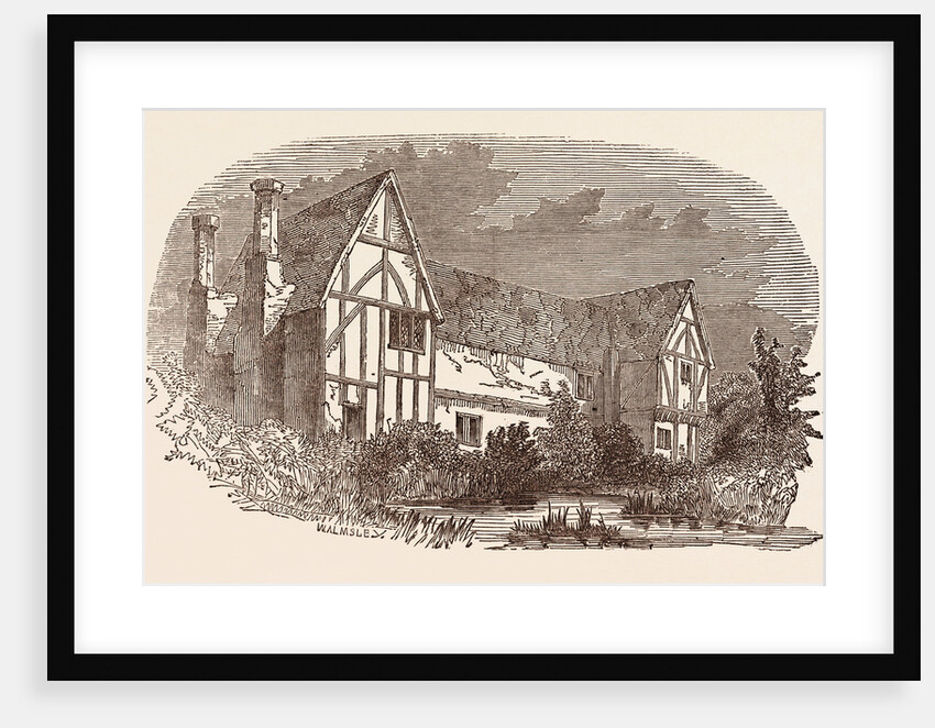 House of Bradshaw, at Walton-Upon-Thames, President at the Trial of Charles I., January 30, 1648-9 by Anonymous