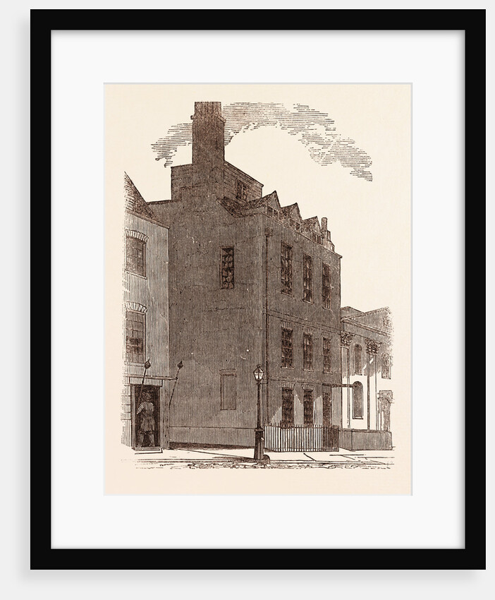 The Last London Residence of Sir Isaac Newton by Anonymous