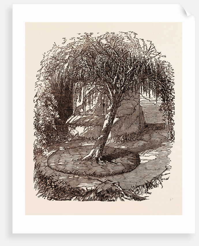 Garden at Waterloo, the Burial Place of the Marquis of Anglesey's Leg by Anonymous