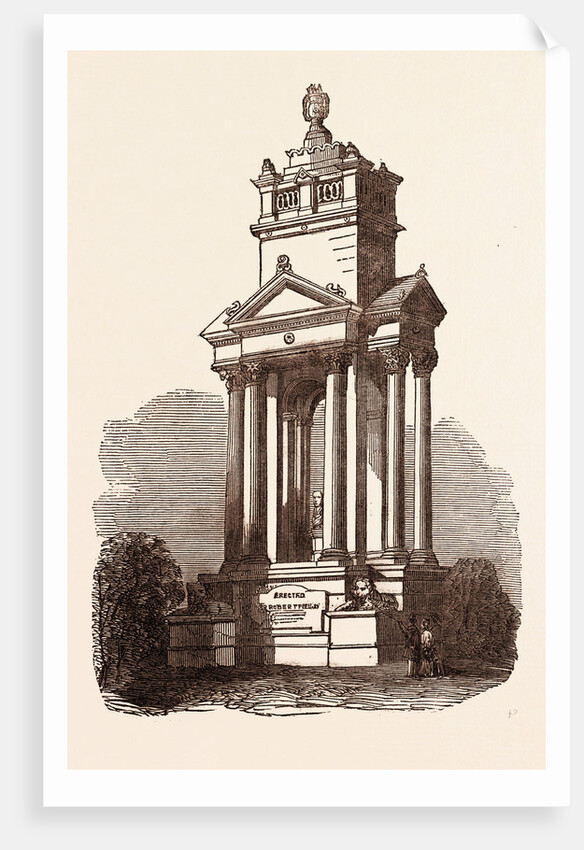 Monument, at Forfar, to the Late Sir Robert Peel by Anonymous