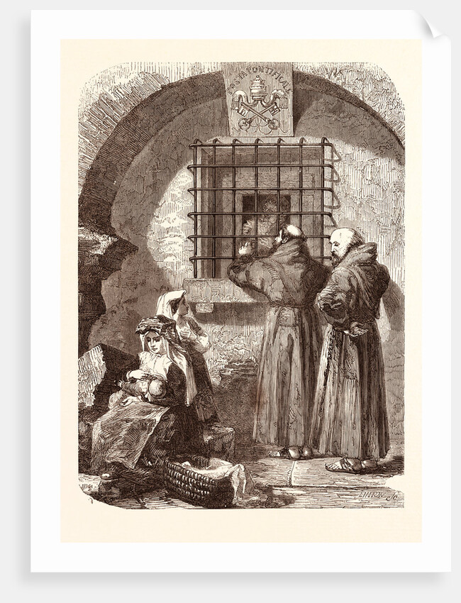 The Post Office at Albano, Italy by Anonymous