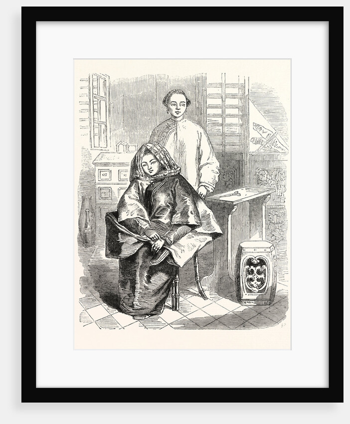 Chinese Girls. Sketched at Hong Kong by Anonymous
