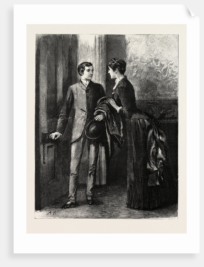 Leaving, Man, Woman by Anonymous