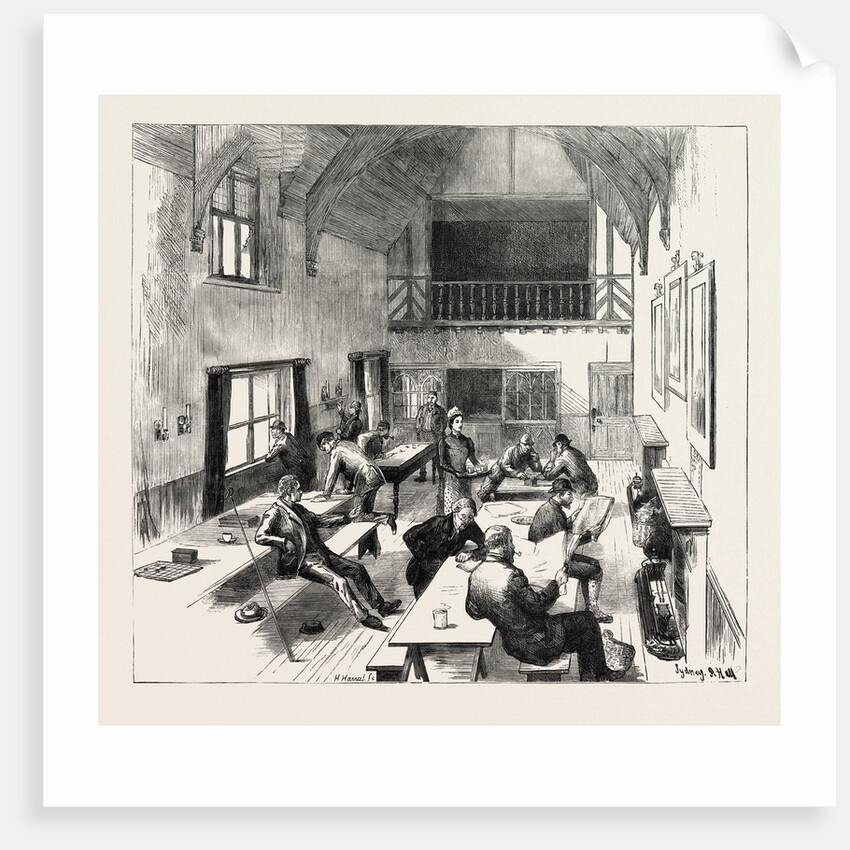 The Sandringham Club, West Newton, Norfolk, Interior by Anonymous