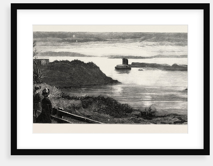 The Ark at Tier Moorings in Granton Quarry, Near Edinburgh by Anonymous